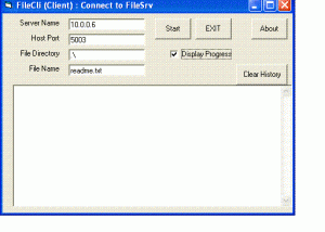 Client/Server Comm Lib for FoxPro screenshot