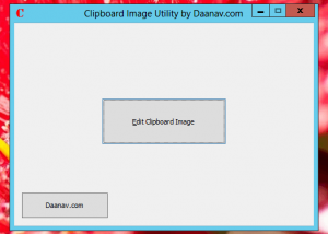 Clipboard Image Utility screenshot