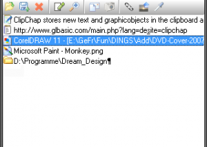 software - ClipChap 7.70816 screenshot
