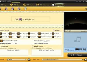 software - CloneDVD Studio Slideshow Maker 7.0.0.8 screenshot