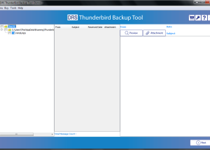 software - CloudMigration Thunderbird Backup Tool 23.2 screenshot