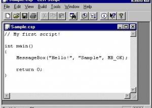 CLR Script screenshot