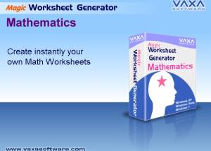 software - CMZ2 Worksheet Generator for Maths 1.23 screenshot