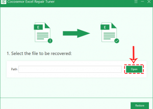 software - Cocosenor Excel Repair Tuner 3.0.0.3 screenshot