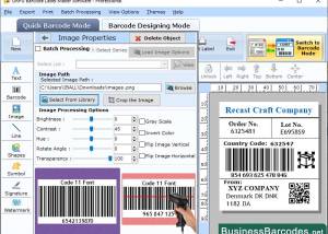 software - Code 11 Barcode Application 7.1.7.2 screenshot