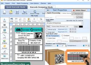 software - Code-39 Barcode Generator Tool 5.7.9.3 screenshot