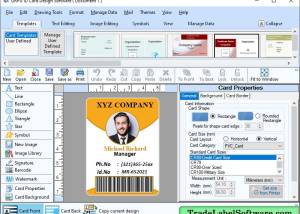 software - Colorful ID Card Maker Software 9.4.2.1 screenshot