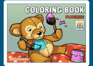 Coloring Book 22: Plushies screenshot