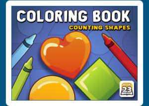 software - Coloring Book 23: Counting Shapes 1.00.85 screenshot