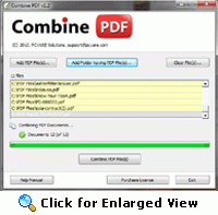 software - Combine PDF 4.9 screenshot