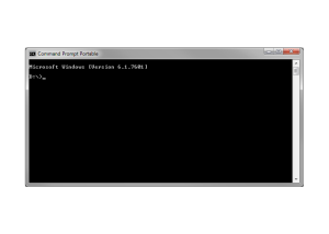 software - Command Prompt Portable 2.6 screenshot