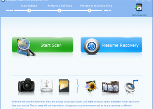 Compact Flash Card Recovery Pro screenshot