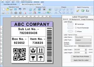 software - Company Barcode Label Printing Software 9.2.3.1 screenshot