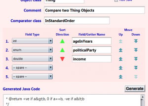 software - Comparator Cutter 2.1 screenshot