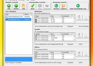 software - Complete Website Downloader 1.0 screenshot