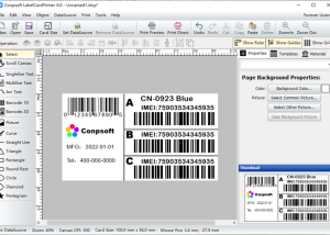 software - Conpsoft LabelCardPrinter 6.0.0.694 screenshot