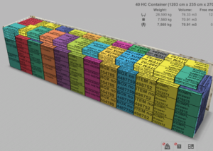 software - Container Loading Calculator 4.11 screenshot