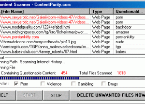 software - Content Scanner 1.0 screenshot