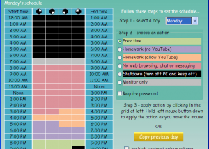 software - Control Internet Access 1.318 screenshot