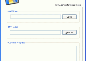 software - Convert AVI to MP4 1.3 screenshot