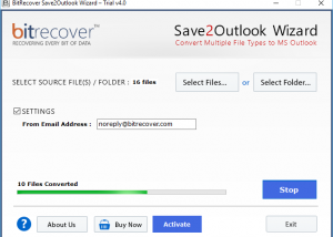 software - Convert DOC to Outlook PST 4.0 screenshot