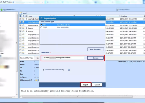 software - Convert EML to PDF Software 4.0 screenshot