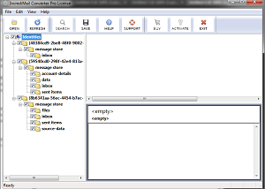 software - Convert IMM to PST 6.06 screenshot