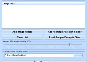 software - Convert Multiple Image Files To JPG Files Software 7.0 screenshot