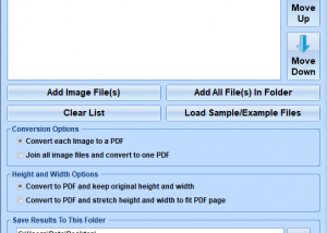 software - Convert Multiple Image Files To PDF Files Software 7.0 screenshot