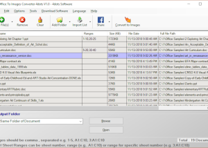 software - Convert Office to Images 4dots 1.2 screenshot