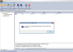 software - Aryson OLM to PST Converter 22.9 screenshot