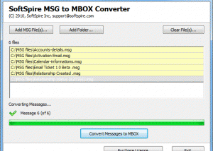 Convert Outlook Emails to MBOX screenshot