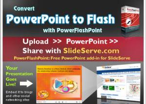 software - Convert PowerPoint to Flash and Share It 3.35 screenshot