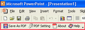 software - Convert PPT to PDF For PowerPoint 4.00 screenshot