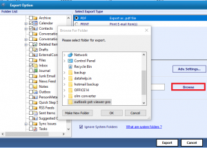 software - Convert PST to MSG Files Free 5.0 screenshot
