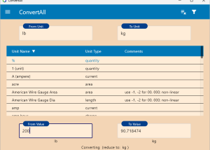 software - ConvertAll Portable 1.0.0 screenshot