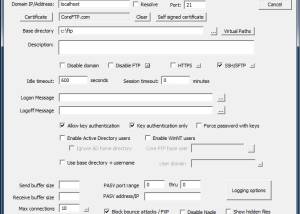 software - Core FTP Lite 2.2 Build 1960 screenshot