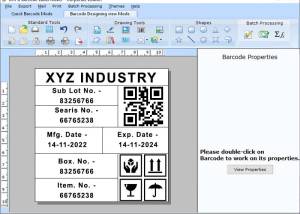 software - Corporate Barcode Label Creation Tool 9.2.3.2 screenshot