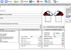 software - CostingNet Free Edition screenshot
