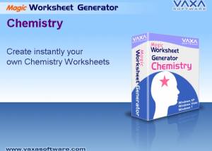 software - CQFZ Worksheet Generator for Chemistry 1.7 screenshot