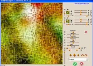 software - Craquelure 3D plug-in 1.70 screenshot