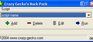 Crazy Gecko's BackPack screenshot