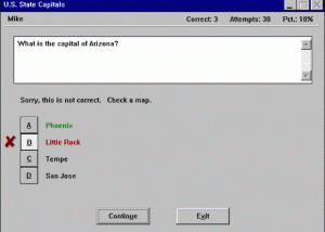 software - Create A Quiz 5.16 screenshot