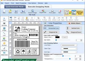 Create Barcode Software screenshot