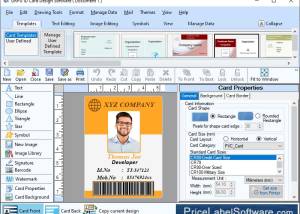 Create Employee ID Badges screenshot