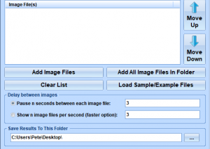 software - Create Video From Still Images Software 7.0 screenshot