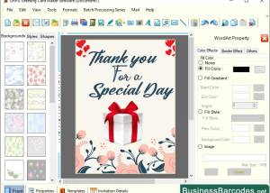 software - Creative Greeting Card Application 11.2 screenshot