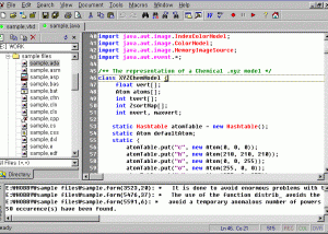 Crimson Editor Portable screenshot