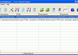 software - Cronc Search Expert 1.5 screenshot