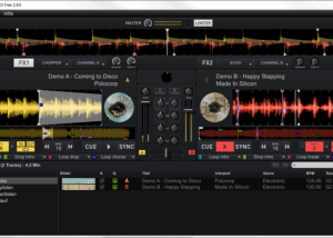 software - CrossDJ Free 3.4.0 screenshot